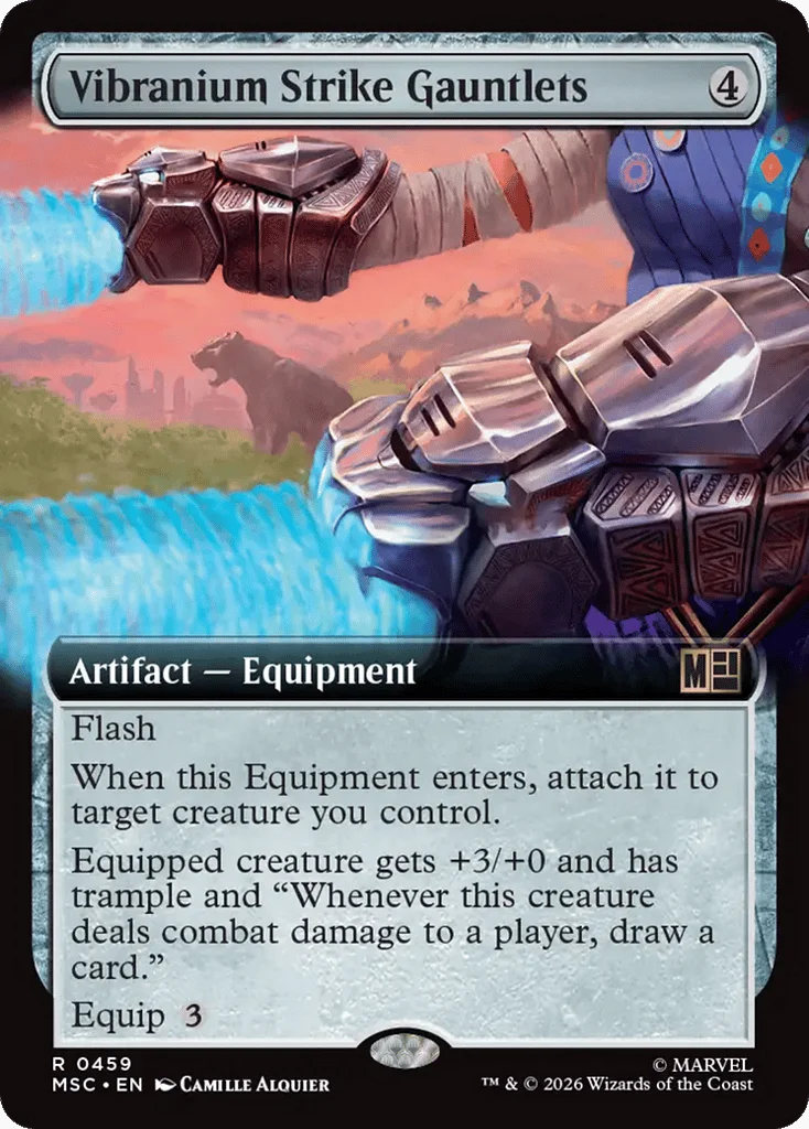 Vibranium Strike Gauntlets · Marvel Super Heroes Commander