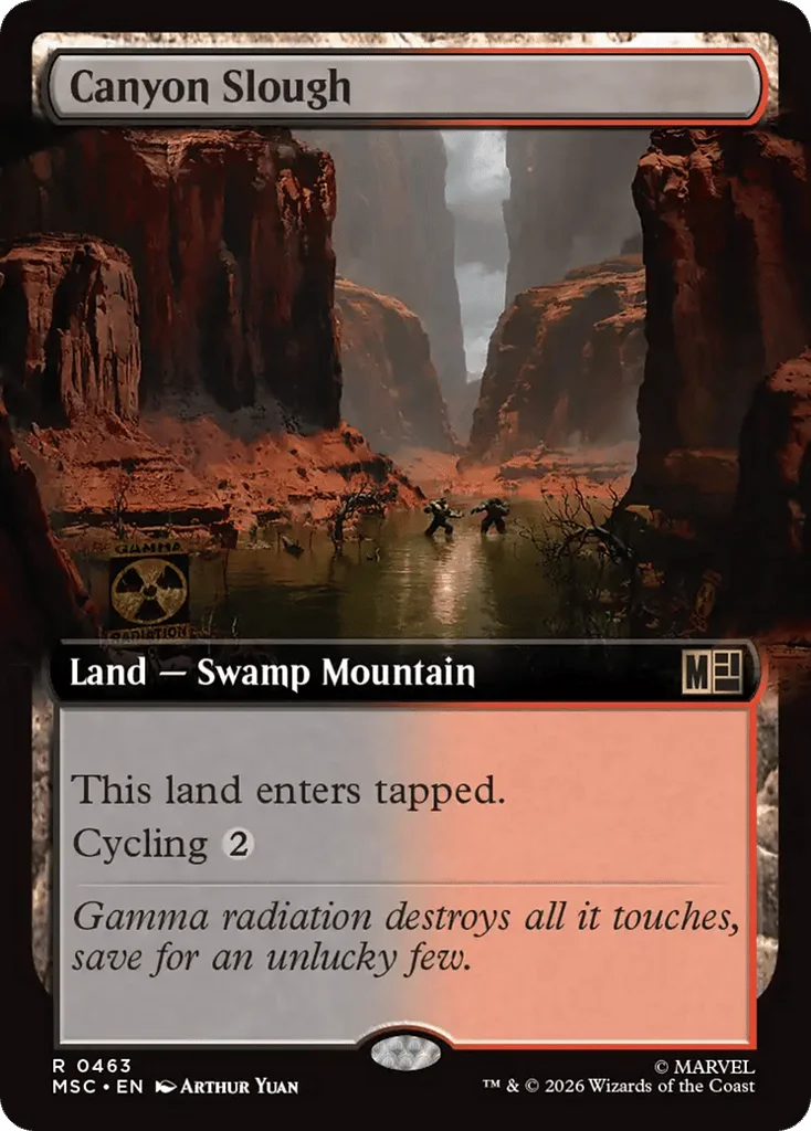 Canyon Slough · Marvel Super Heroes Commander