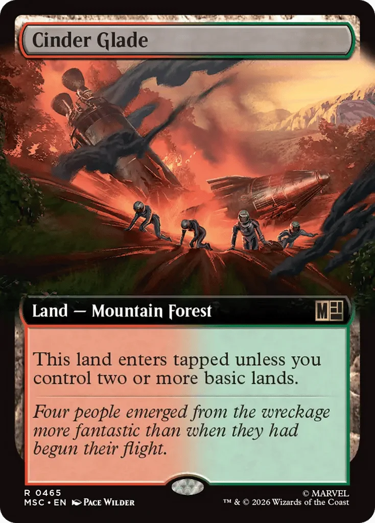 Cinder Glade · Marvel Super Heroes Commander