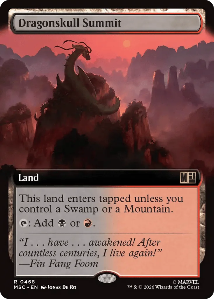 Dragonskull Summit · Marvel Super Heroes Commander