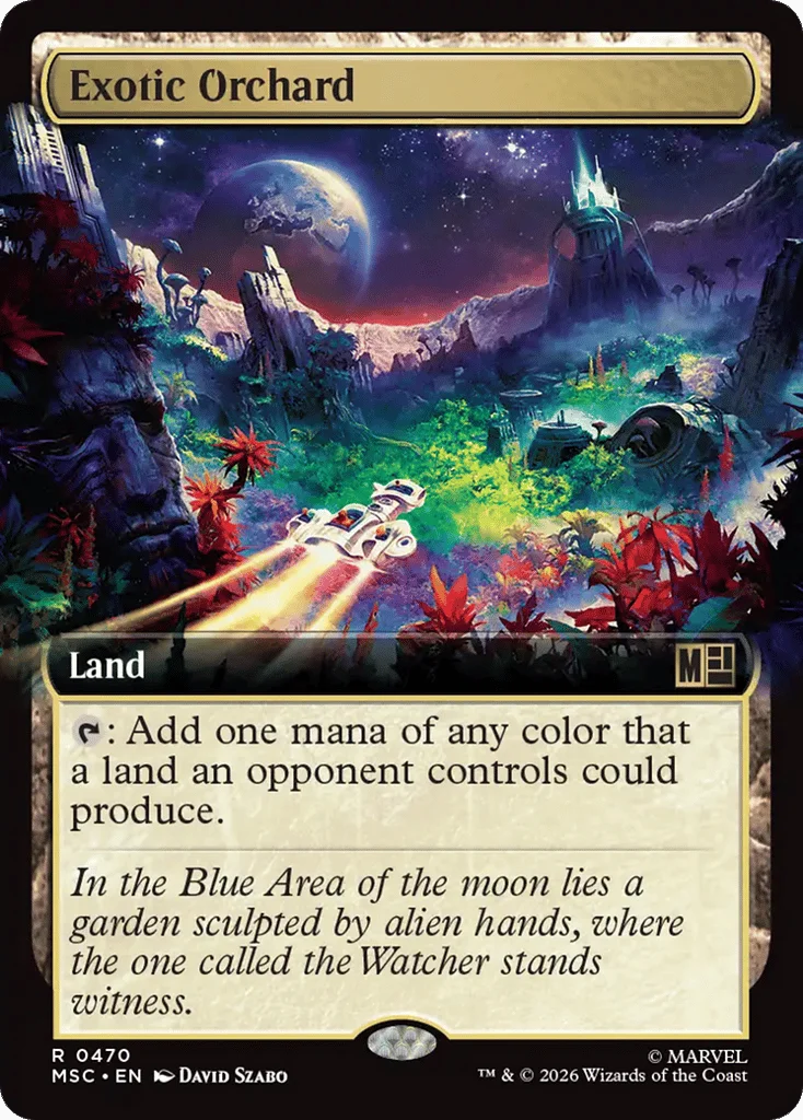 Exotic Orchard · Marvel Super Heroes Commander