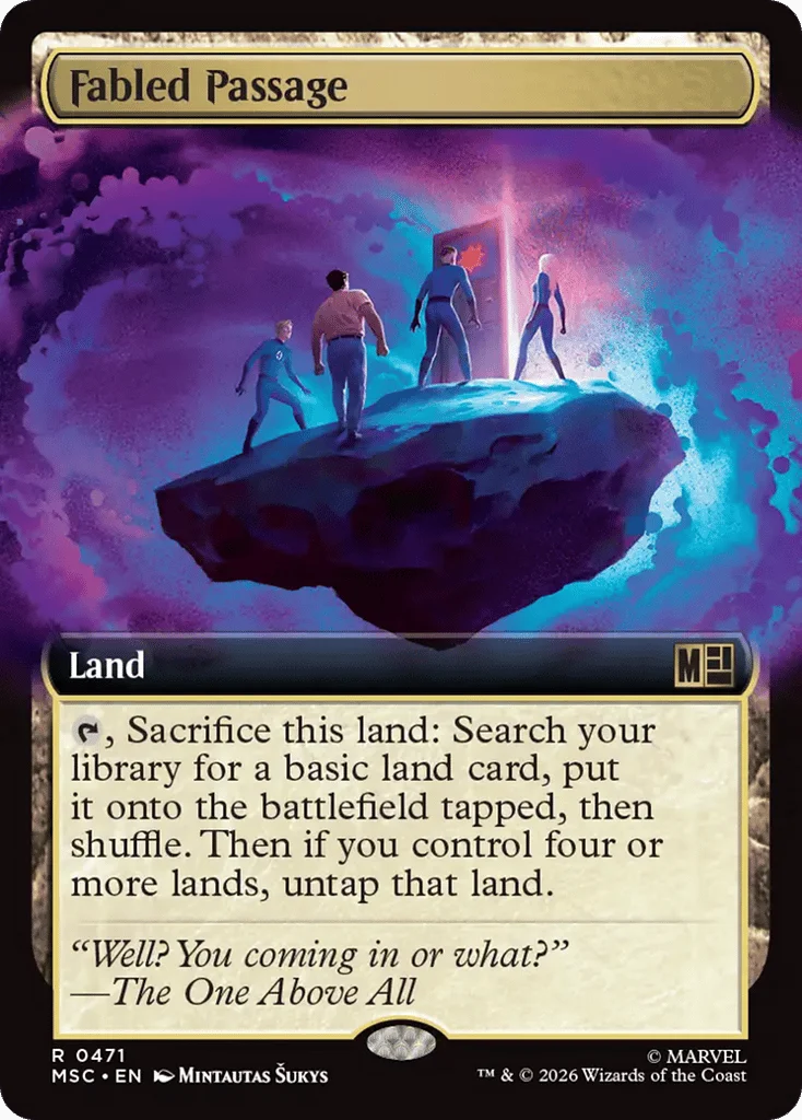 Fabled Passage · Marvel Super Heroes Commander