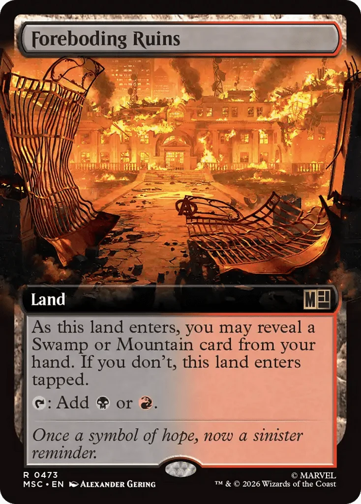 Foreboding Ruins · Marvel Super Heroes Commander