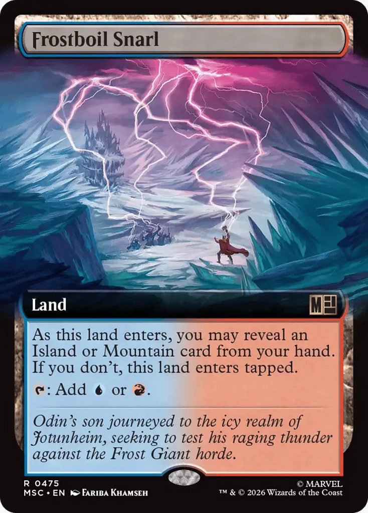 Frostboil Snarl · Marvel Super Heroes Commander