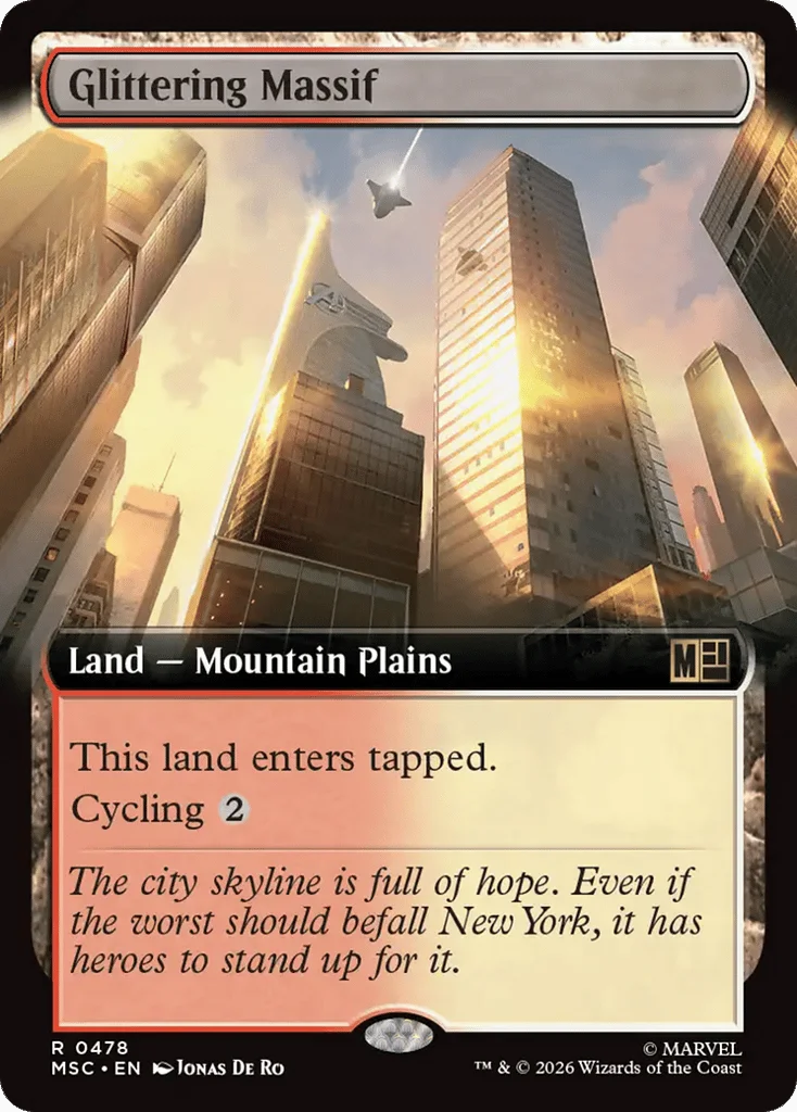 Glittering Massif · Marvel Super Heroes Commander