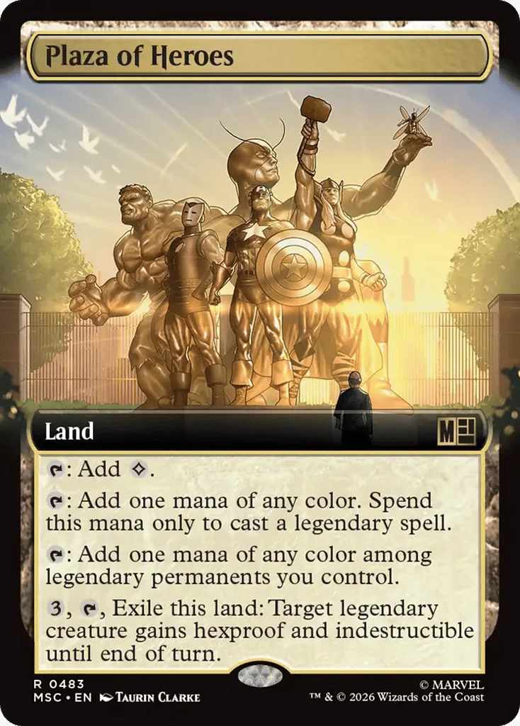 Plaza of Heroes · Marvel Super Heroes Commander
