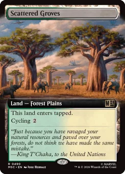 Scattered Groves