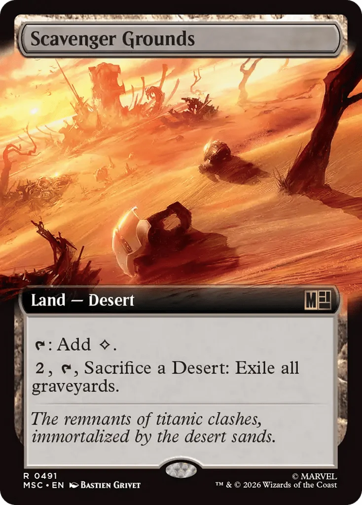 Scavenger Grounds · Marvel Super Heroes Commander