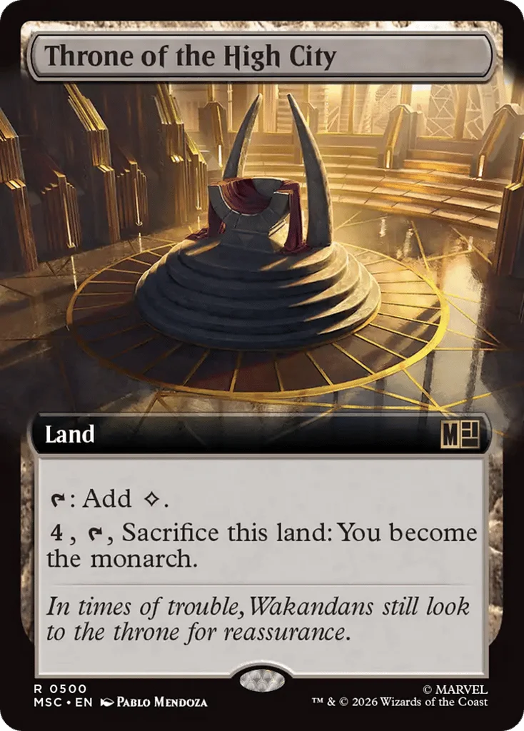 Throne of the High City · Marvel Super Heroes Commander