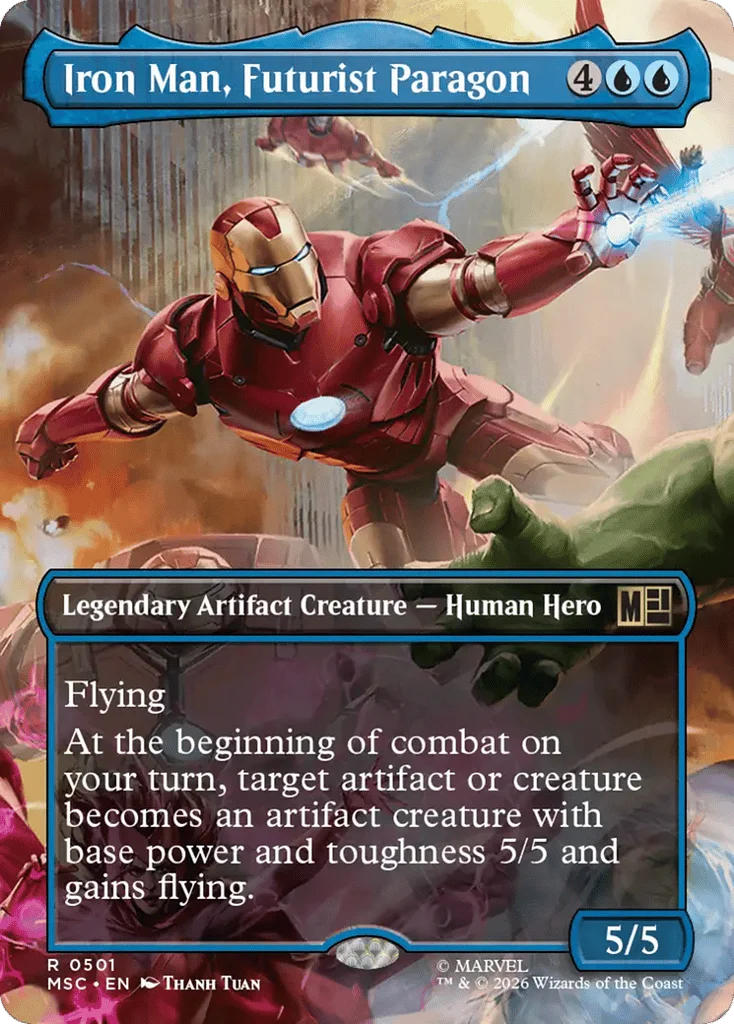 Iron Man, Futurist Paragon · Marvel Super Heroes Commander