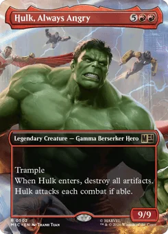 Hulk, Always Angry