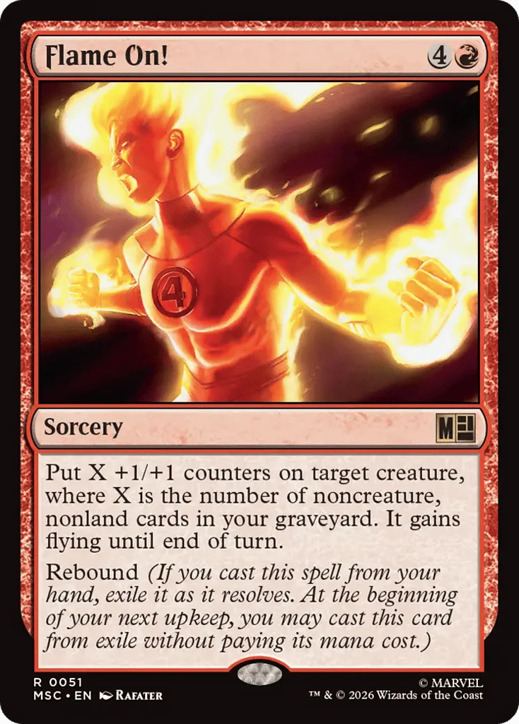 Flame On! · Marvel Super Heroes Commander