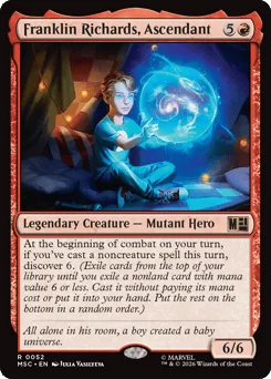 Franklin Richards, Ascendant