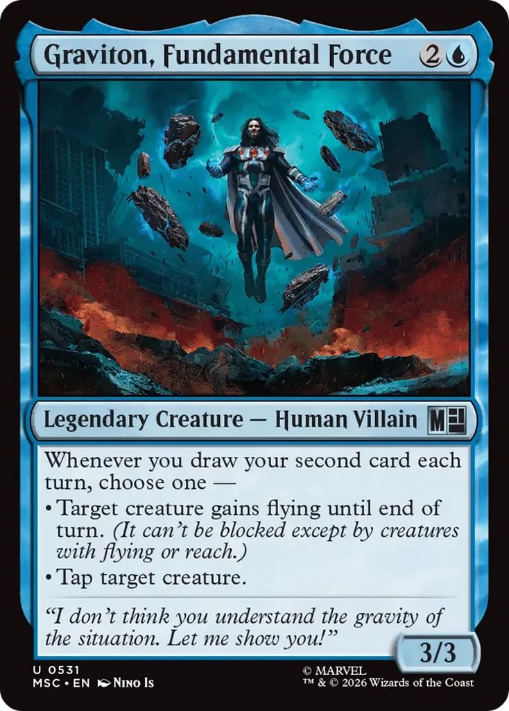 Graviton, Fundamental Force · Marvel Super Heroes Commander