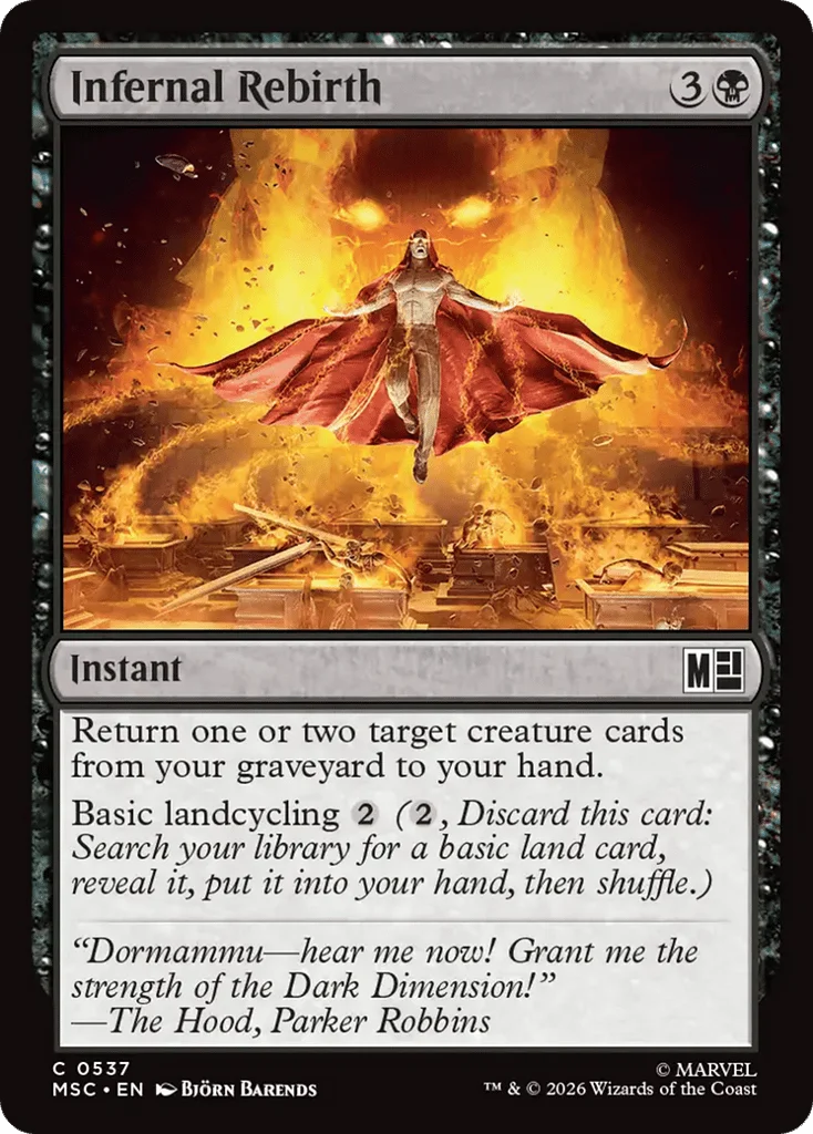 Infernal Rebirth · Marvel Super Heroes Commander