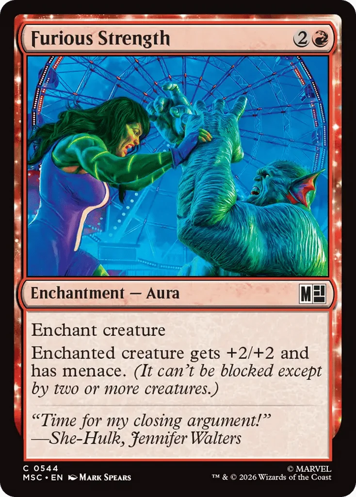 Furious Strength · Marvel Super Heroes Commander