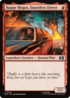 Happy Hogan, Dauntless Driver