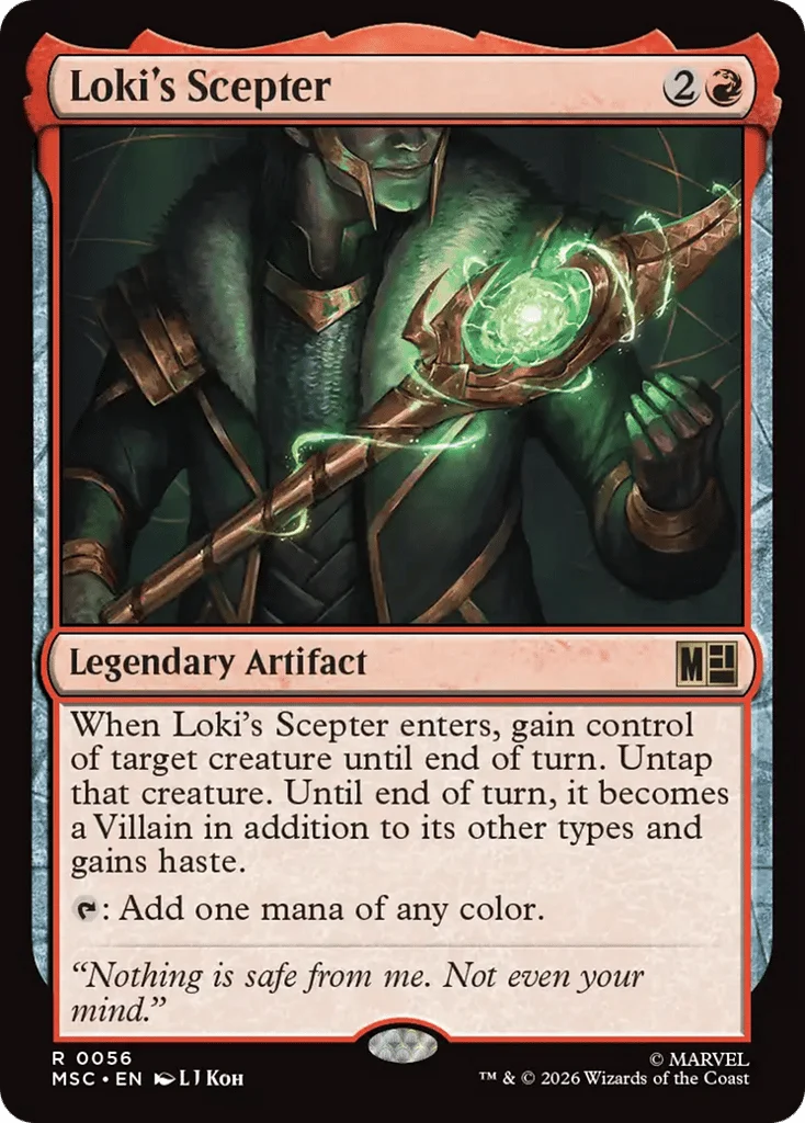 Loki's Scepter · Marvel Super Heroes Commander