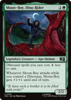 Moon-Boy, Dino Rider