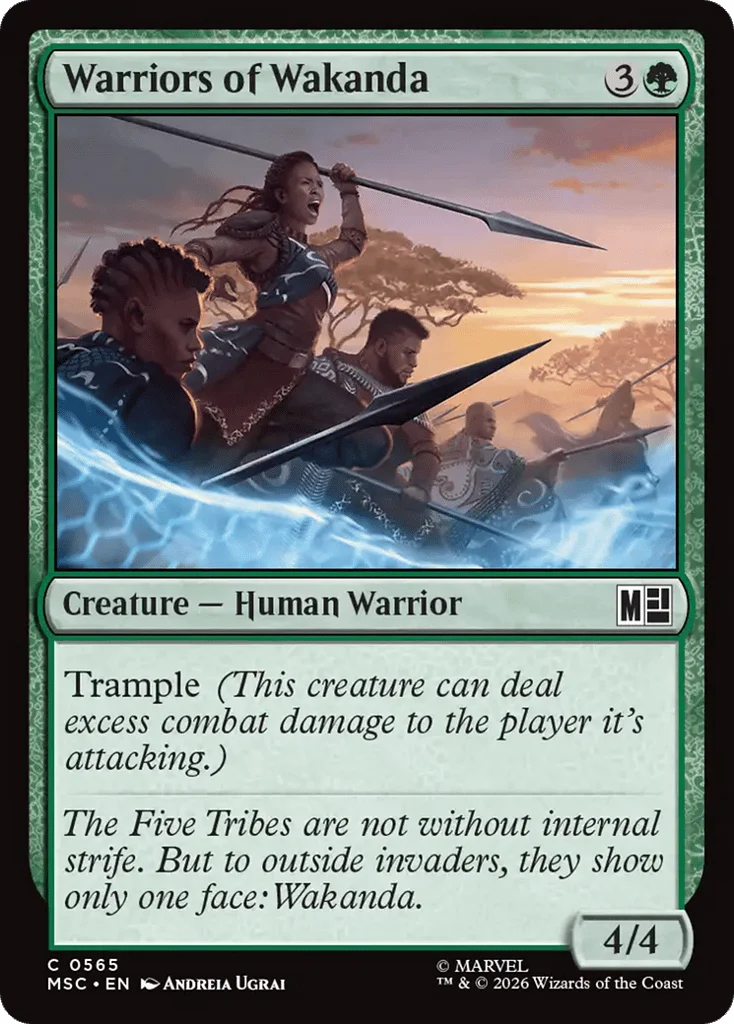 Warriors of Wakanda · Marvel Super Heroes Commander