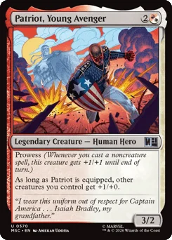 Patriot, Young Avenger