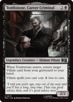Tombstone, Career Criminal