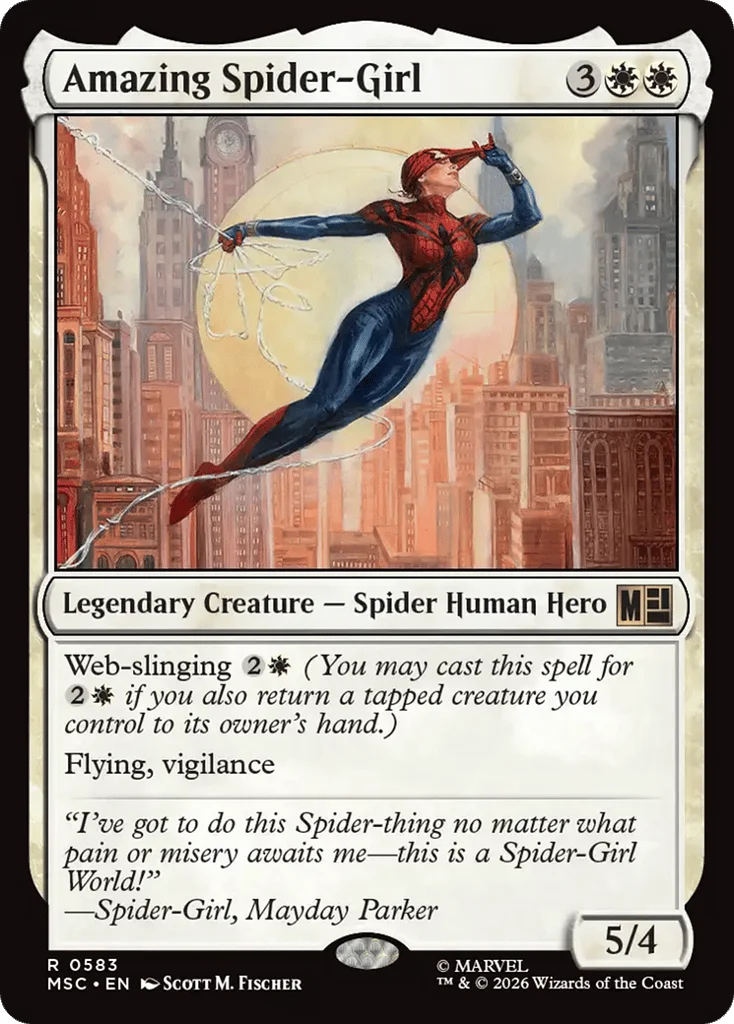 Amazing Spider-Girl · Marvel Super Heroes Commander