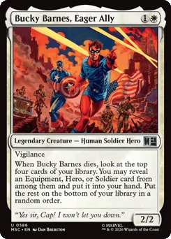 Bucky Barnes, Eager Ally