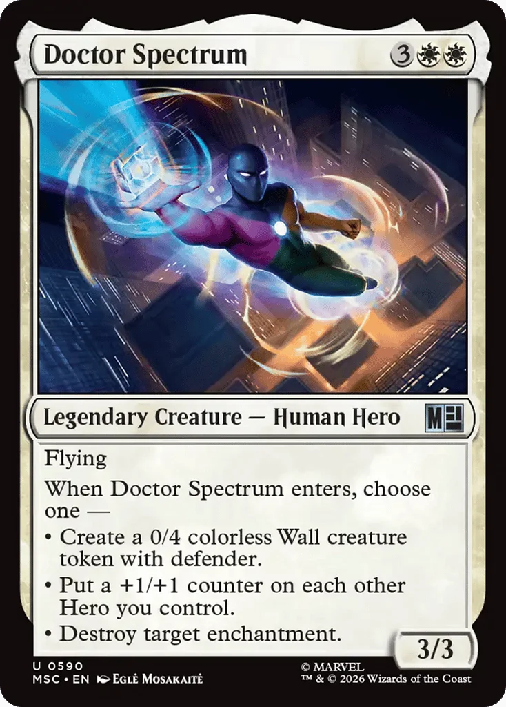 Doctor Spectrum · Marvel Super Heroes Commander