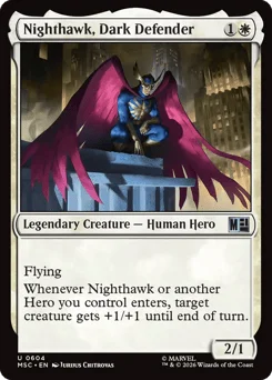 Nighthawk, Dark Defender