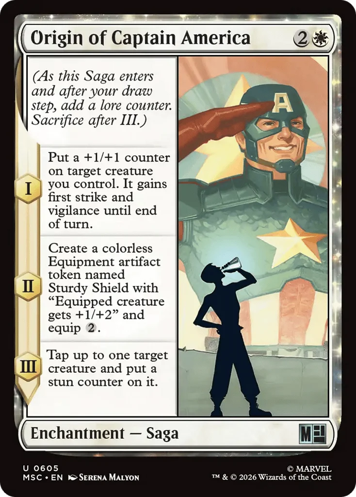 Origin of Captain America · Marvel Super Heroes Commander