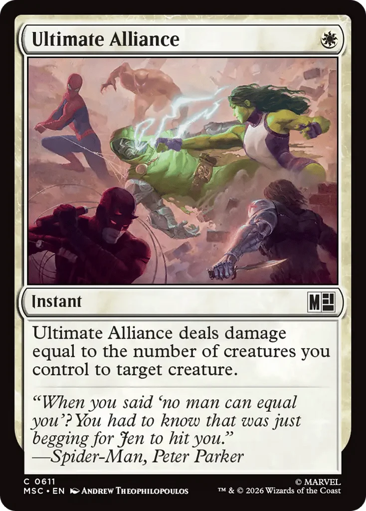 Ultimate Alliance · Marvel Super Heroes Commander