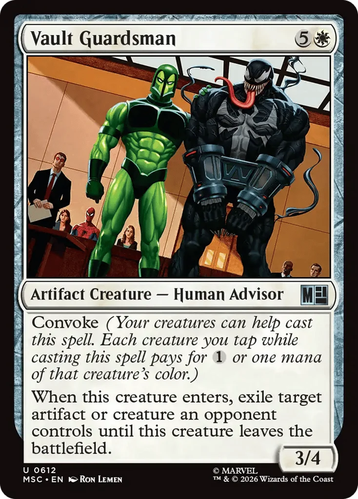Vault Guardsman · Marvel Super Heroes Commander
