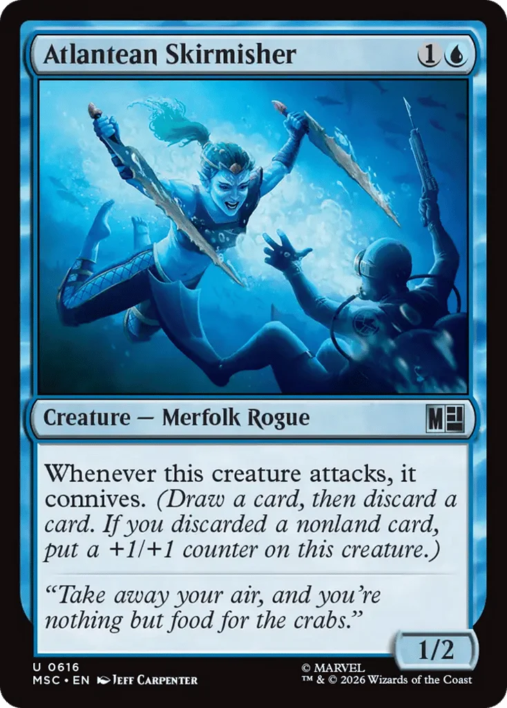 Atlantean Skirmisher · Marvel Super Heroes Commander
