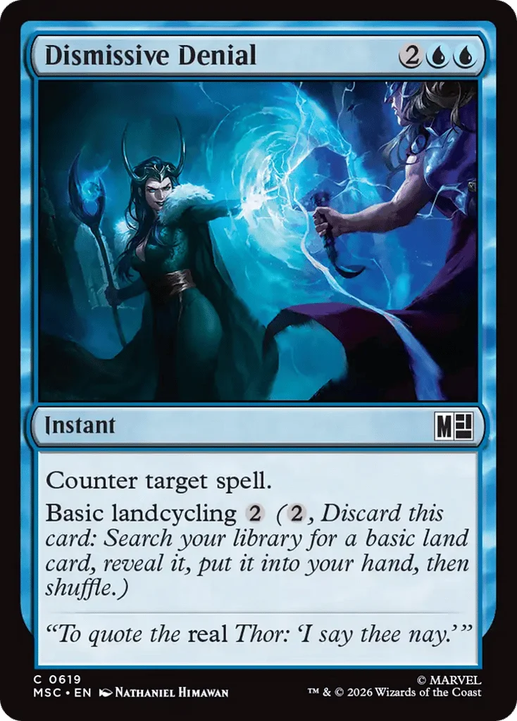Dismissive Denial · Marvel Super Heroes Commander
