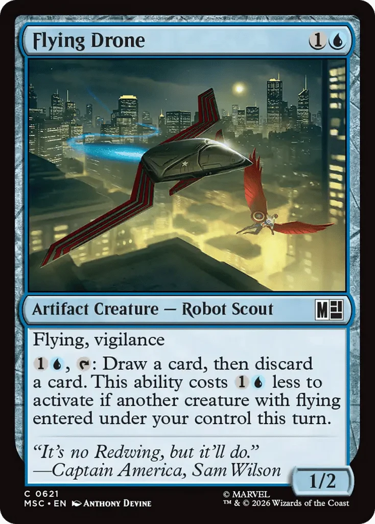 Flying Drone · Marvel Super Heroes Commander
