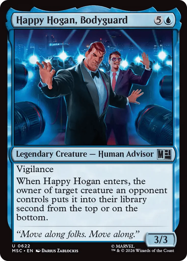 Happy Hogan, Bodyguard · Marvel Super Heroes Commander