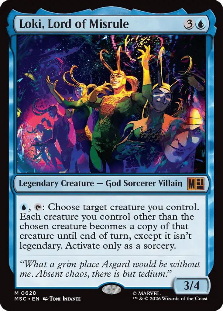 Loki, Lord of Misrule · Marvel Super Heroes Commander