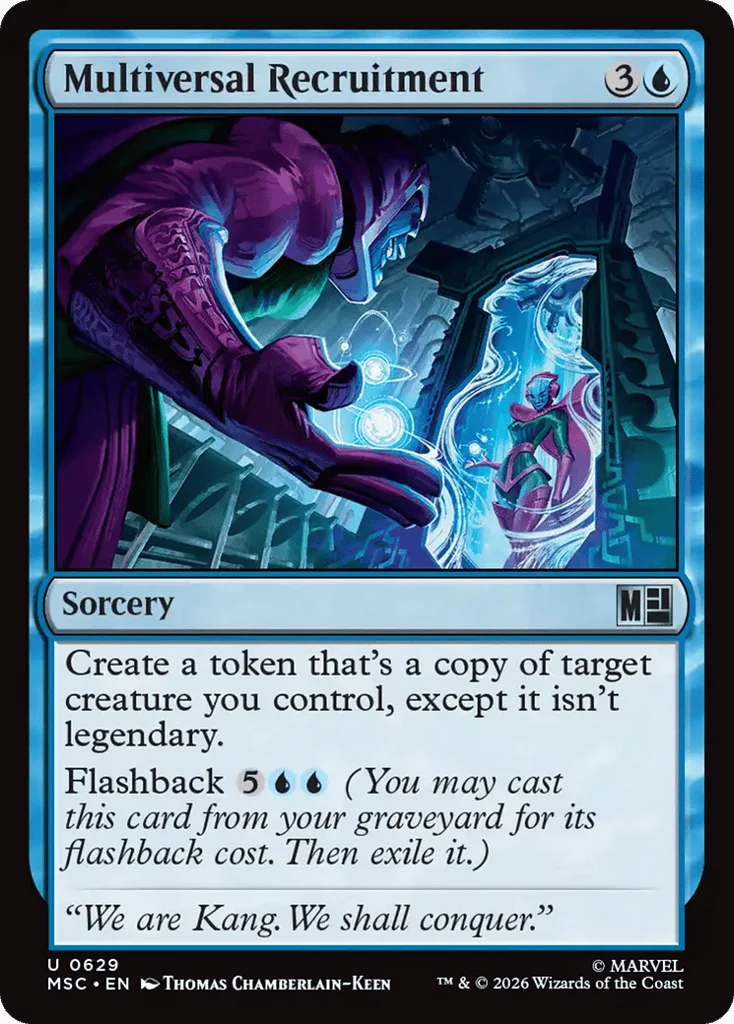 Multiversal Recruitment · Marvel Super Heroes Commander