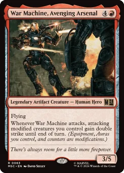 War Machine, Avenging Arsenal