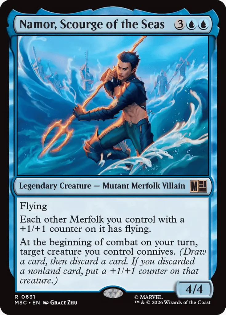 Namor, Scourge of the Seas · Marvel Super Heroes Commander