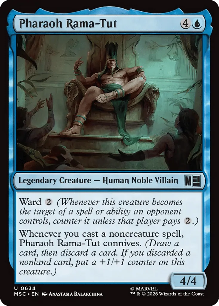 Pharaoh Rama-Tut · Marvel Super Heroes Commander