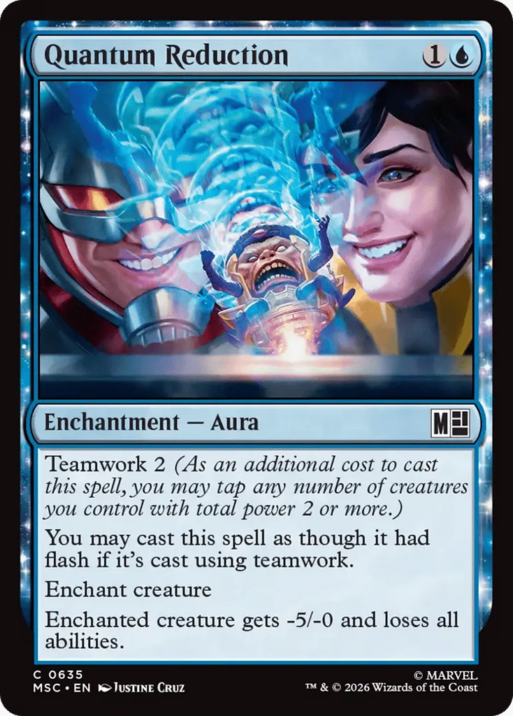Quantum Reduction · Marvel Super Heroes Commander