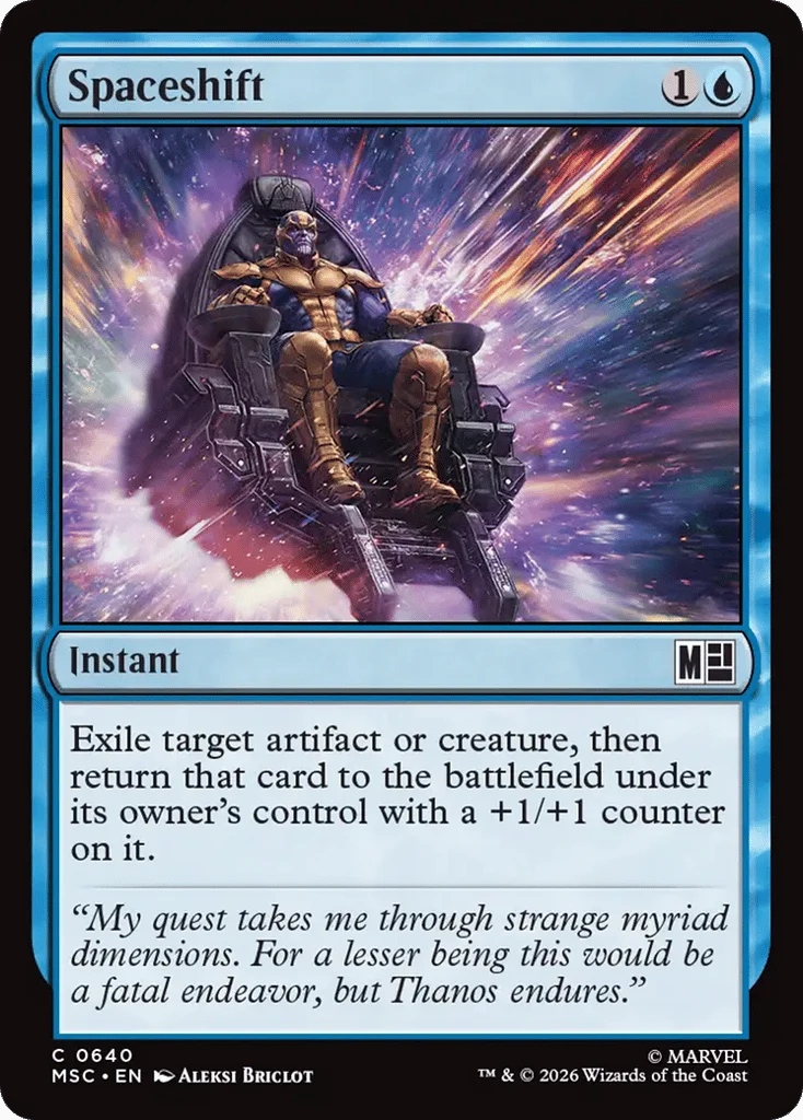 Spaceshift · Marvel Super Heroes Commander