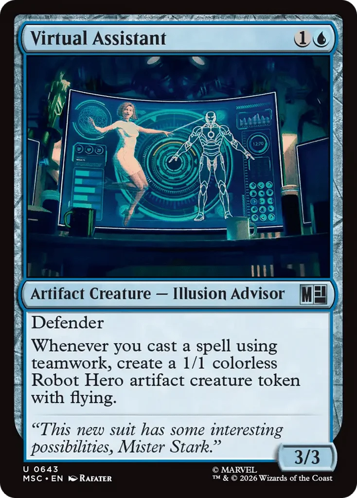 Virtual Assistant · Marvel Super Heroes Commander