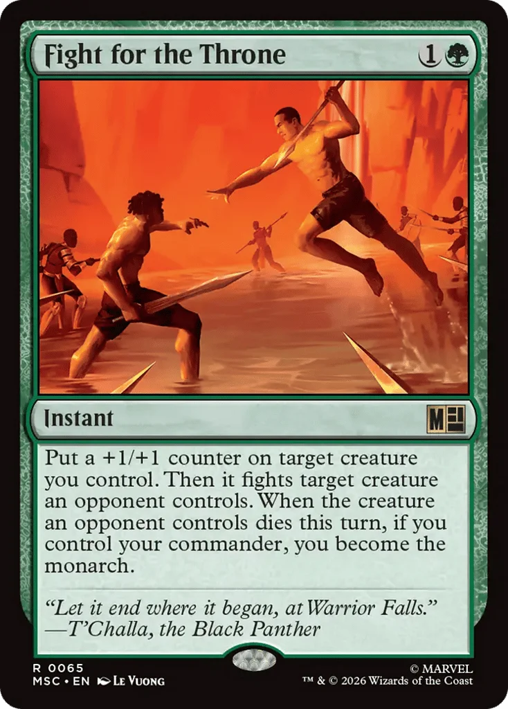 Fight for the Throne · Marvel Super Heroes Commander