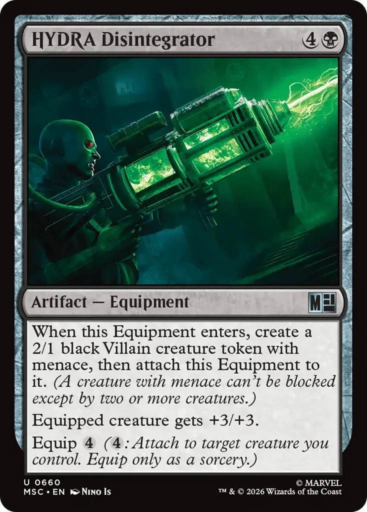 HYDRA Disintegrator · Marvel Super Heroes Commander