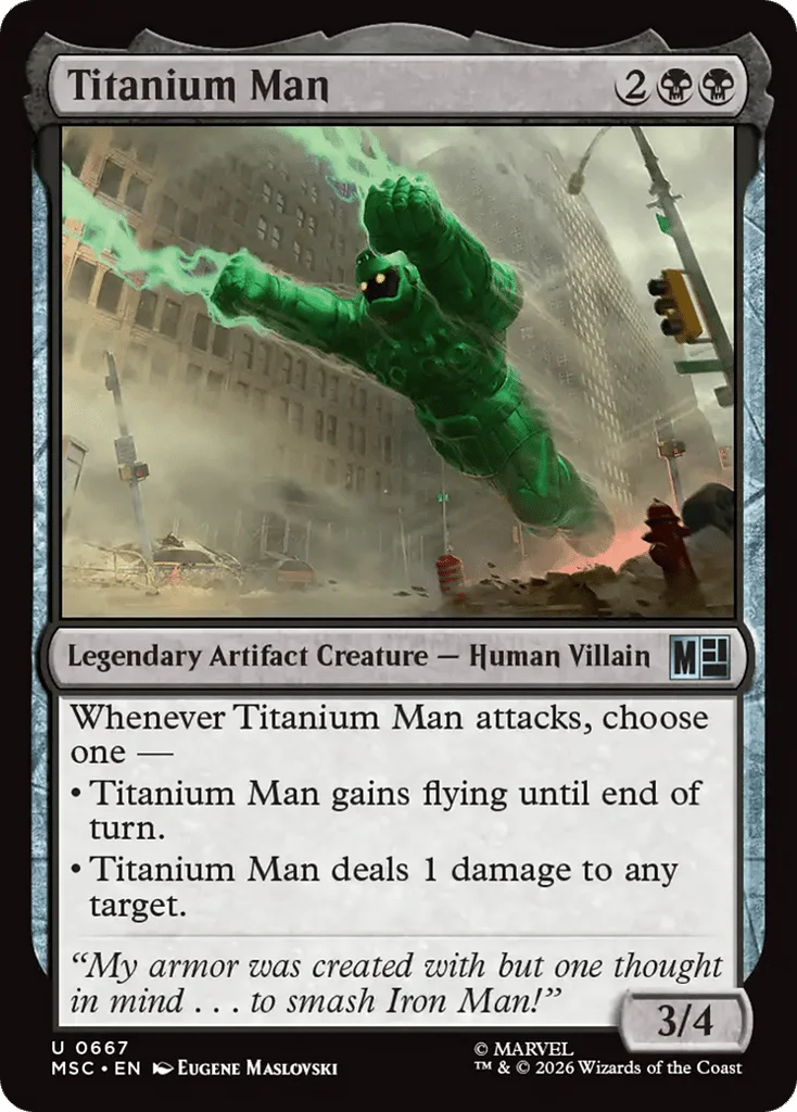 Titanium Man · Marvel Super Heroes Commander