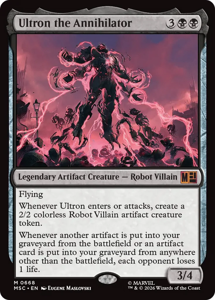 Ultron the Annihilator · Marvel Super Heroes Commander