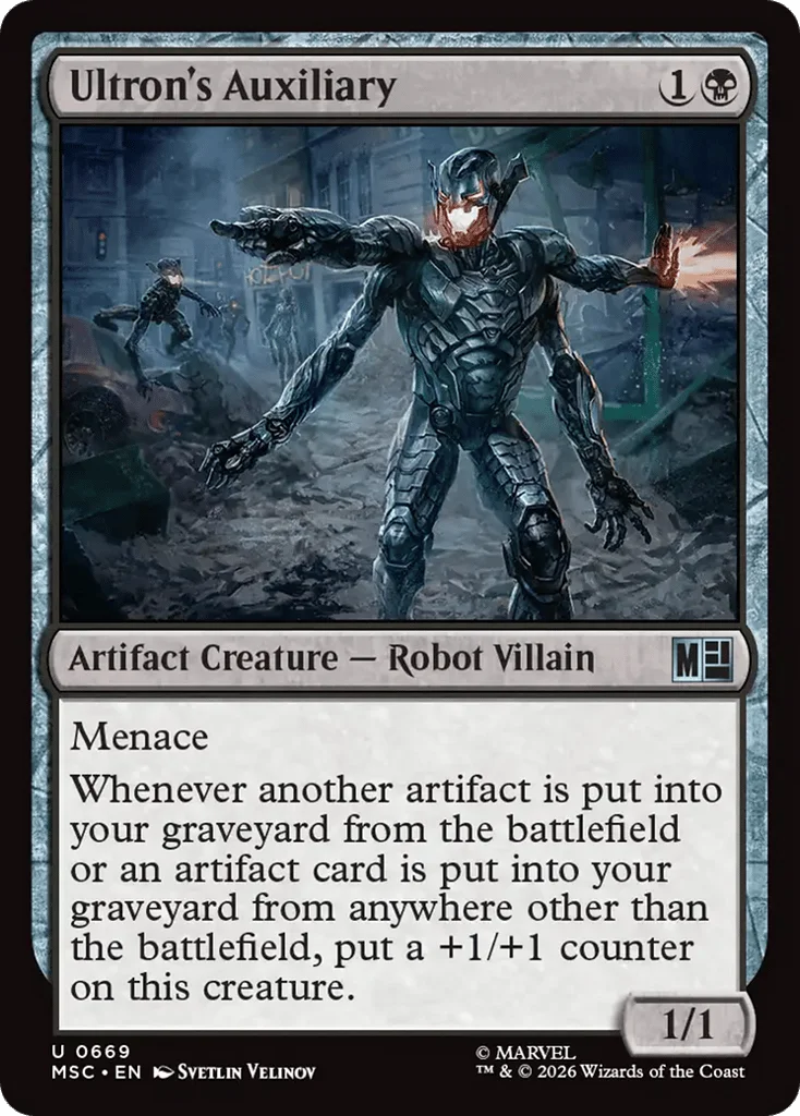 Ultron's Auxiliary · Marvel Super Heroes Commander